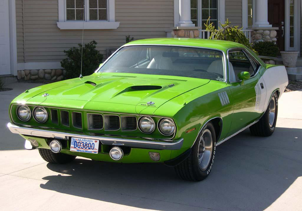 1971'Cuda I see it now But I like that hood a lot more