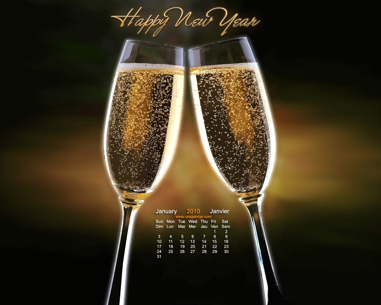 January 2010 Calendar