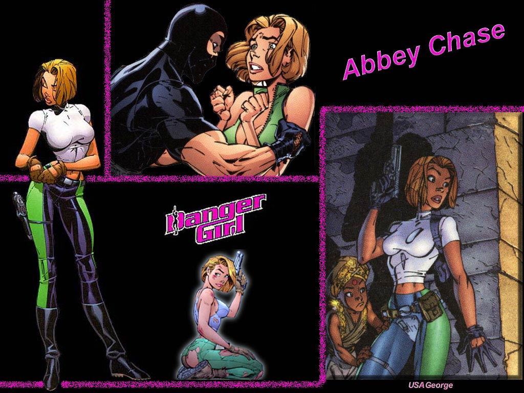 Abbey Chase as Danger Girl Wallpaper 1024 x 768. Abbey Chase as Danger Girl