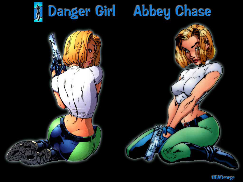 Danger Girl (Abbey Chase) Wallpaper 1024 x 768. Danger Girl