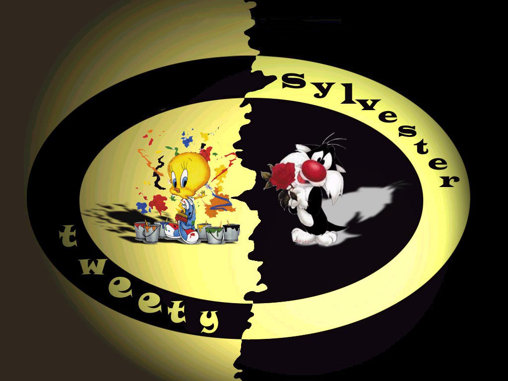 Tweety & Sylvester Wallpaper 1024 x 768