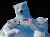 Coca Cola Polar  Bear