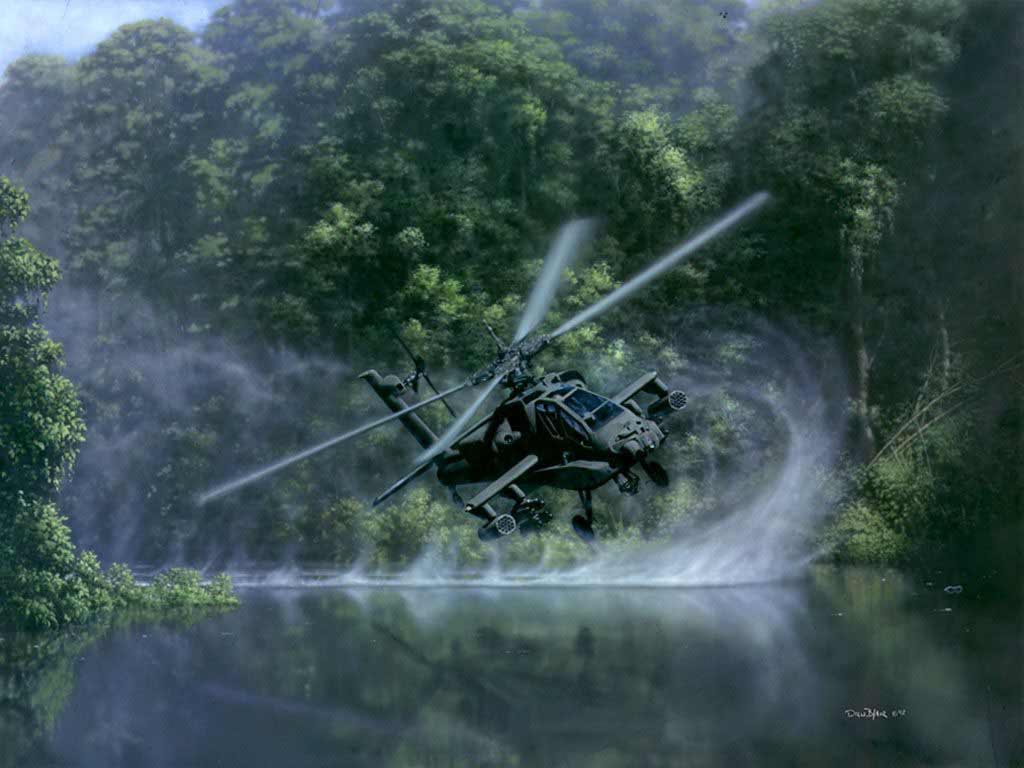 AH-64 Apache Helicopter