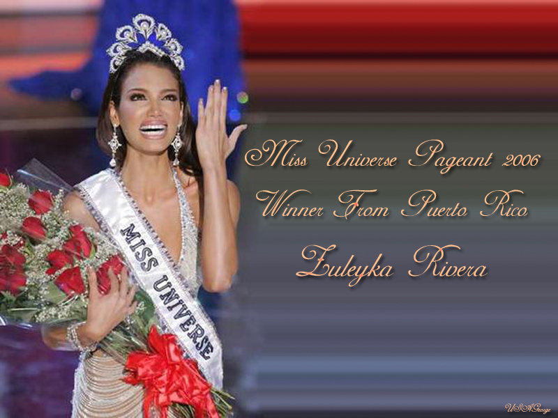 Zuleyka Rivera Miss Universe 2006