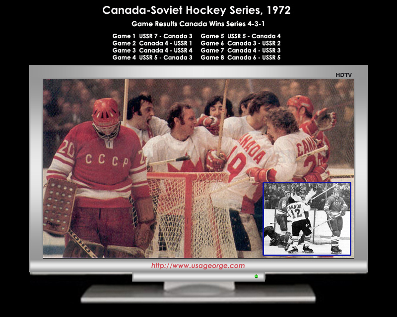 soviet wallpaper. 1972 Canada - Soviet Hockey