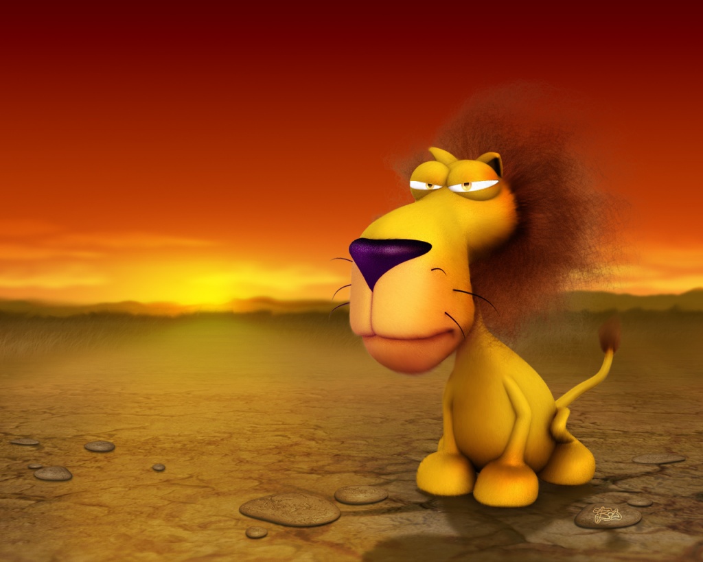 Curly Lion