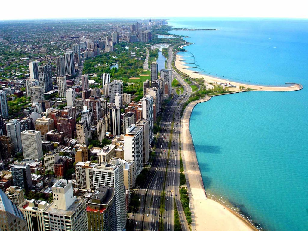 Chicago Lake Michigan