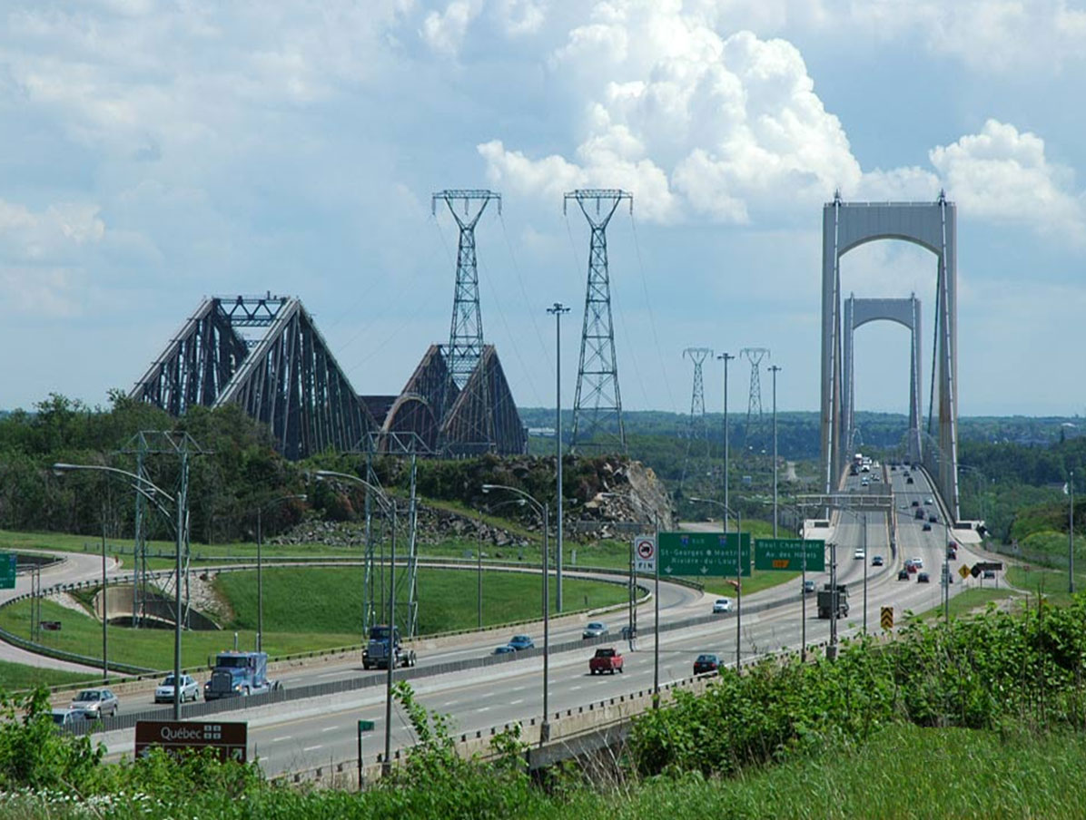 Pont Qubec & Pont Pierre Laporte