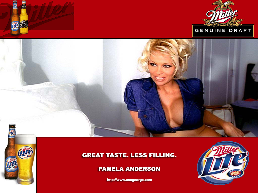 Miller Lite - Pamela Anderson