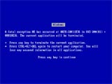 Blue Screen Of Death